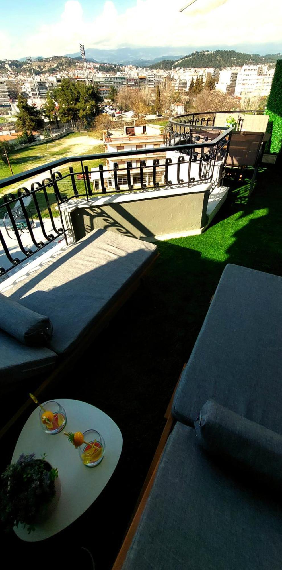 Sky View Suite Serres Extérieur photo