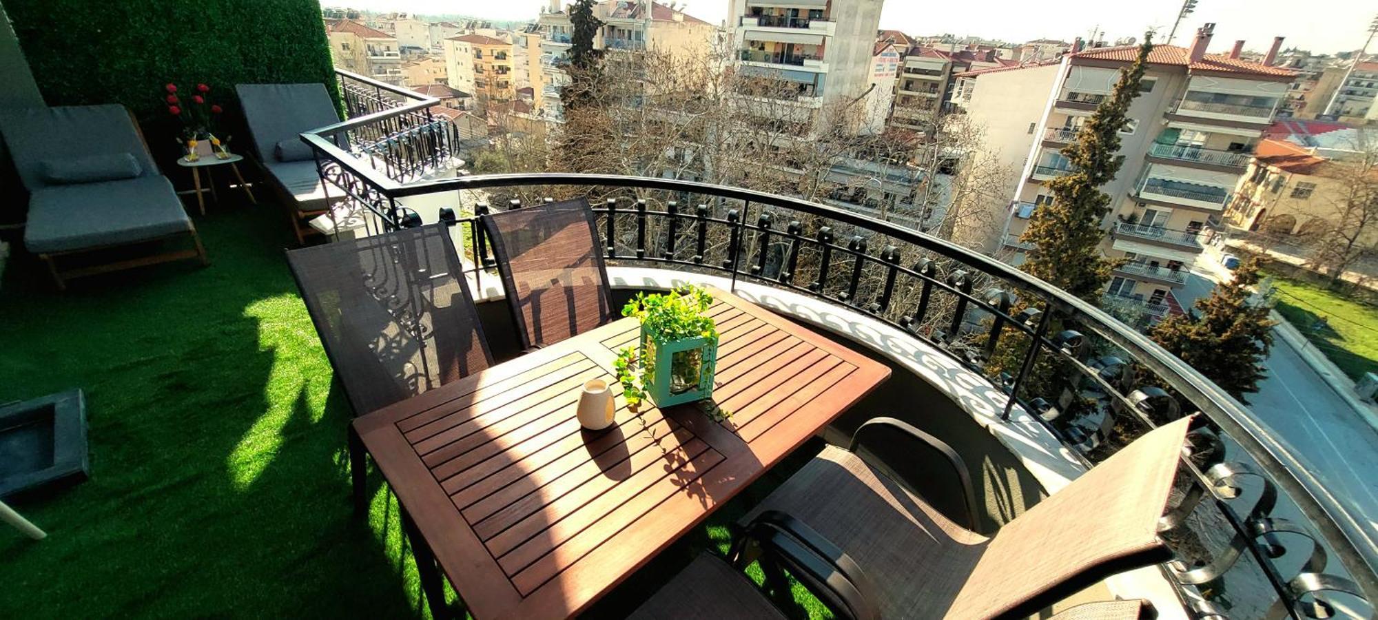 Sky View Suite Serres Extérieur photo